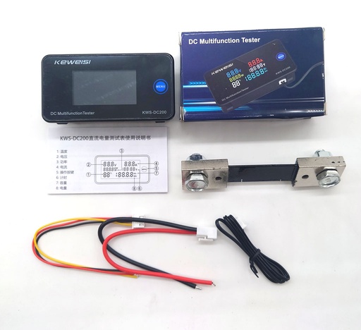 [CS00039] KWS DC200v Digital Voltmeter